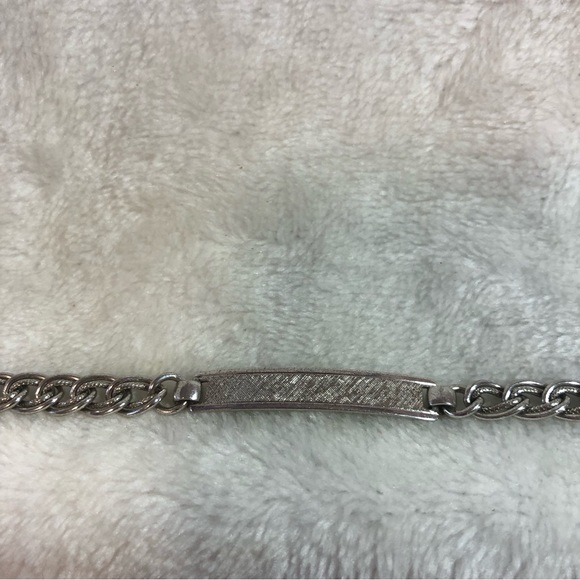 Vintage Forstner child or ladies double link ID bracelet - Picture 3 of 8